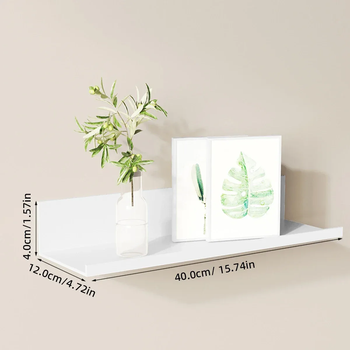 Détail Étagère Blanc