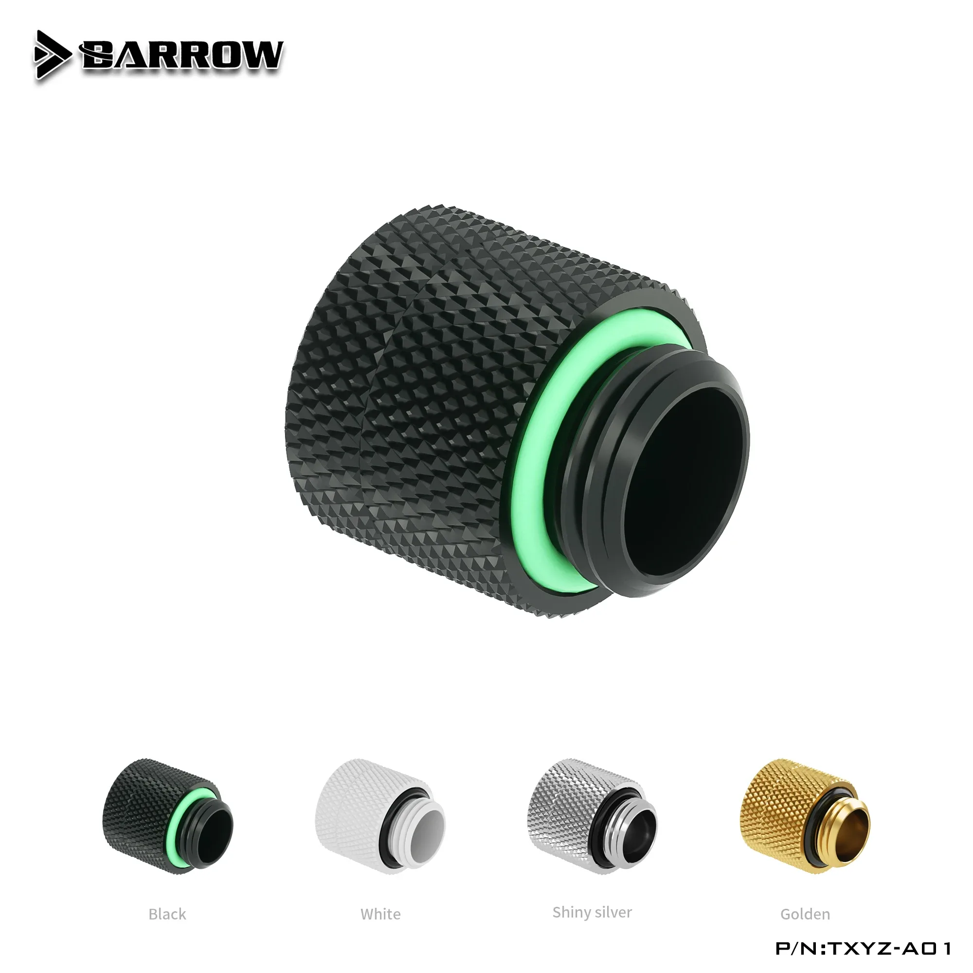 Barrow Rotary Fitting Black