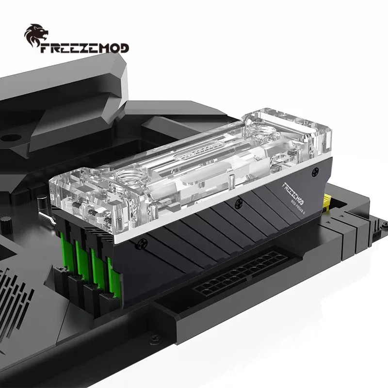 Waterblock EZEMOD pour mémoire RAM PC, compatible avec 4 modules MEO-PM0A, version large standard - Image 6