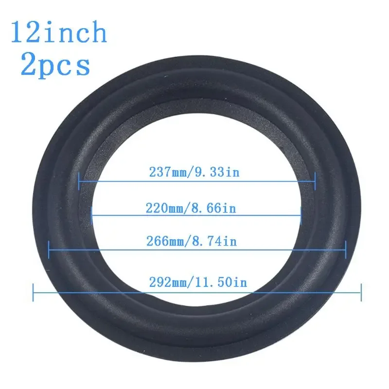 Suspension de rechange pour haut-parleur et subwoofer - 4/5/6.5/8/10/12" - Image 1
