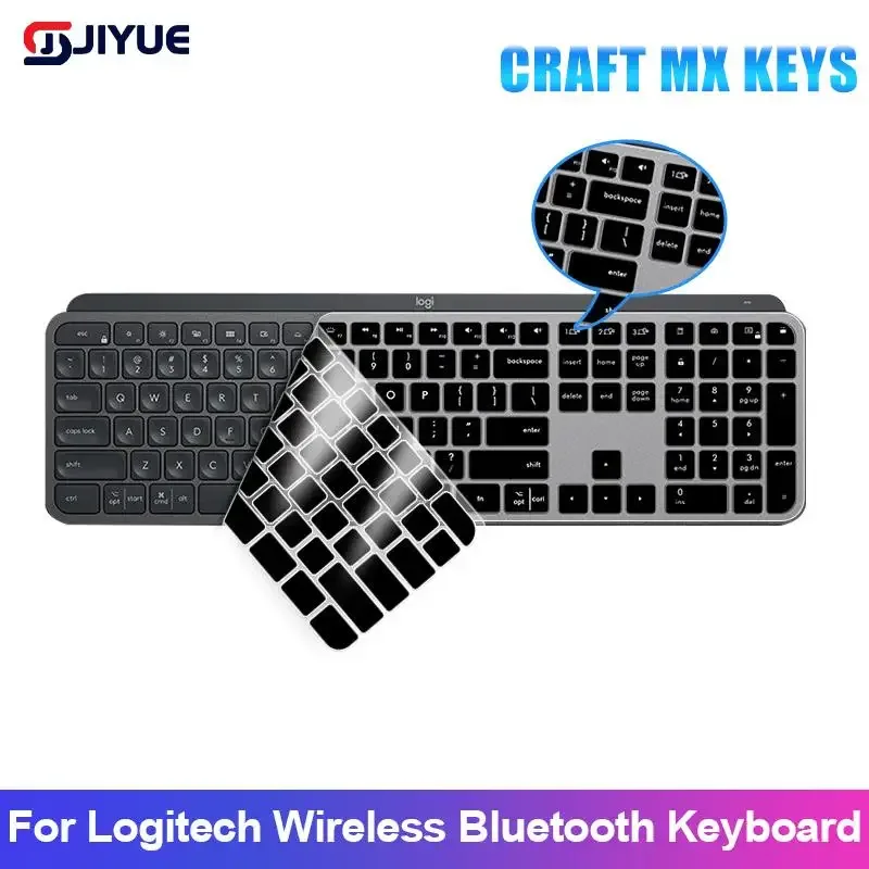 Protection de clavier en silicone pour Logitech Craft et MX Keys - Image 1