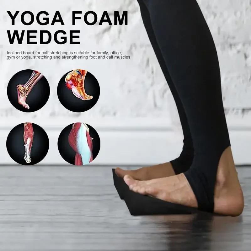 Cales de Squat et Yoga en EVA, Planches Inclinées Antidérapantes et Portables - Image 4