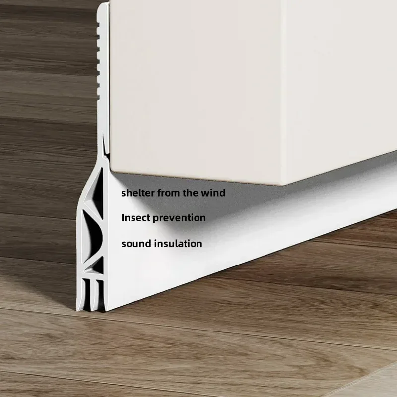 Joint d'étanchéité auto-adhésif pour porte, isolation thermique et acoustique, 1m - Image 3