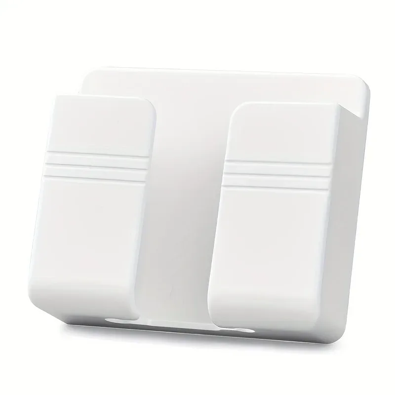 Support mural pour téléphone portable et boîte de rangement sans perçage - Image 6