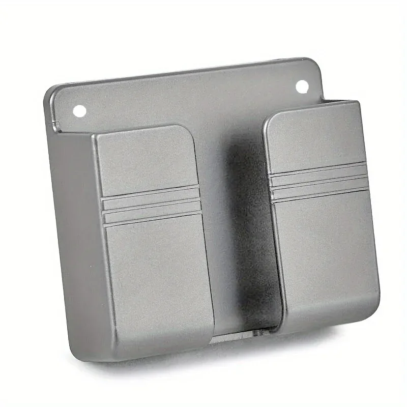 Support mural pour téléphone portable et boîte de rangement sans perçage 9