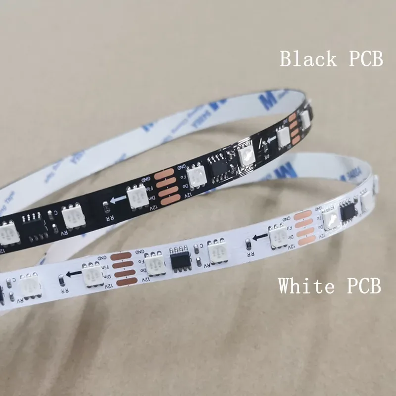 Ruban LED RGB Adressable IC16703 - 12V - 60 LED/m - 5m - IP20 - Reprise de signal - Image 2