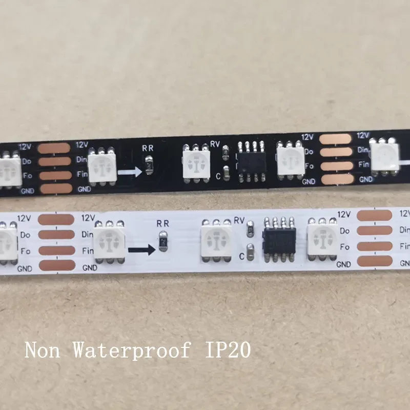 Ruban LED RGB Adressable IC16703 - 12V - 60 LED/m - 5m - IP20 - Reprise de signal - Image 3