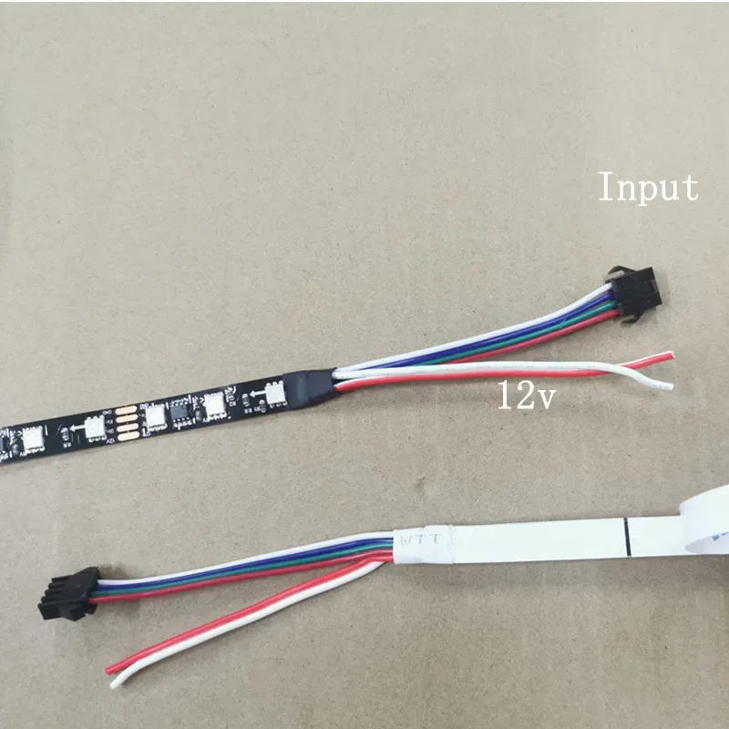 Ruban LED RGB Adressable IC16703 - 12V - 60 LED/m - 5m - IP20 - Reprise de signal - Image 4