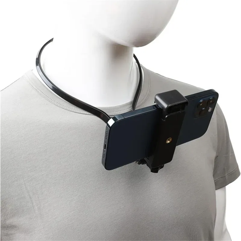 Support de cou universel mains libres pour smartphone et caméra d'action - Image 1