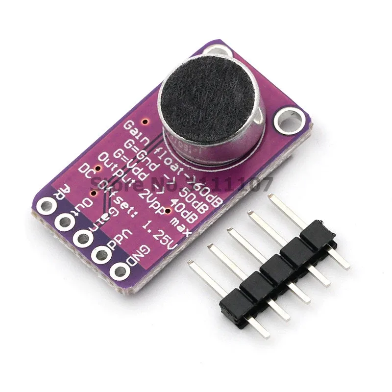 Détails techniques du module MAX9814