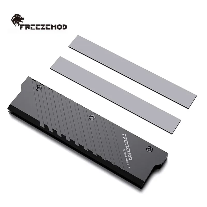 MEO-PMOAB-G - Bloc de refroidissement liquide et dissipateur thermique pour RAM DDR4/DDR5, Support Gen 5, Tout aluminium - Image 3