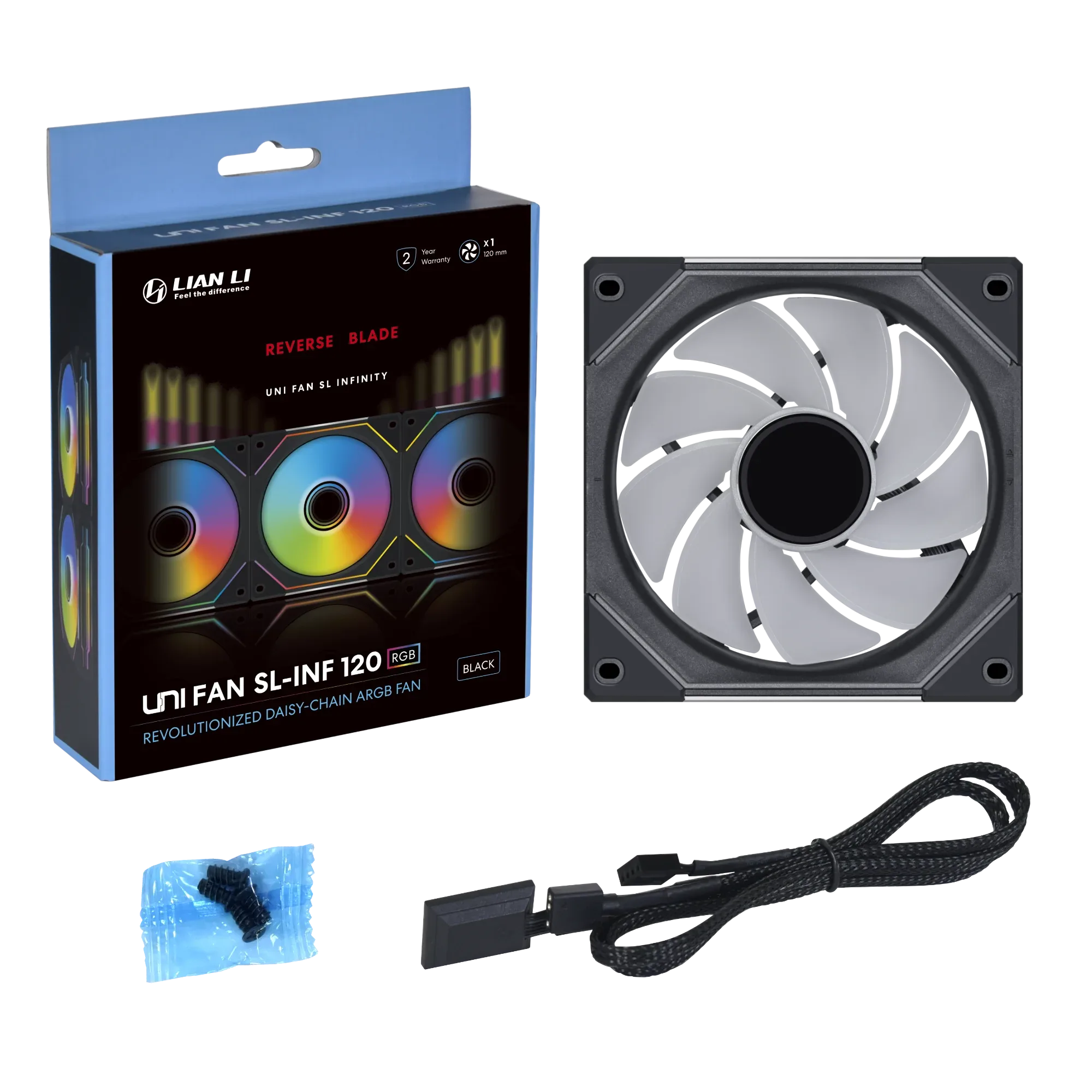 Lian-Li UNI FAN SL Infinity 120 - Ventilateur individuel sans contrôleur - Image 6