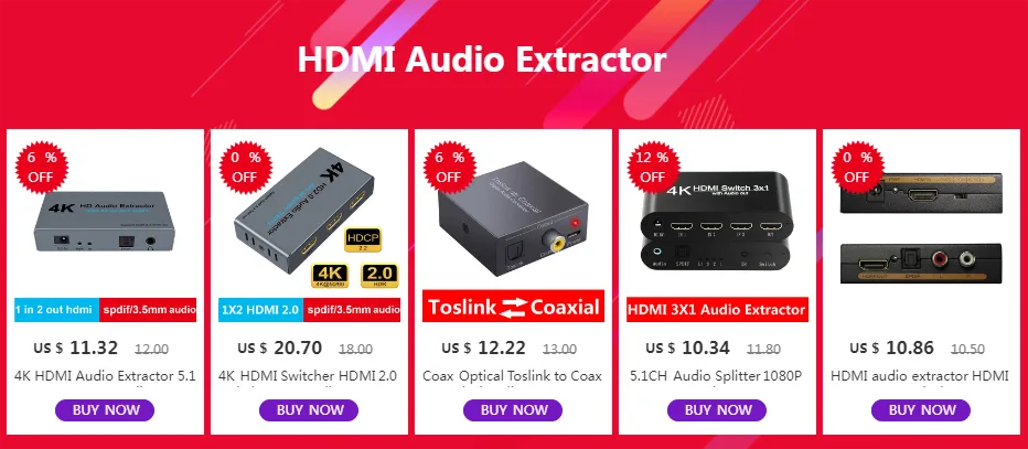 Répartiteur Audio HDMI