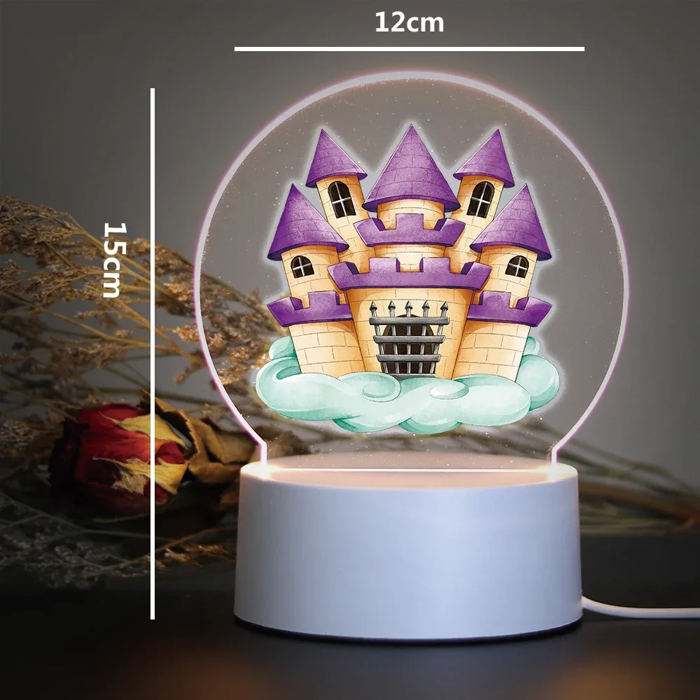 Veilleuse LED 3D Château de Princesse pour Enfant - Image 3