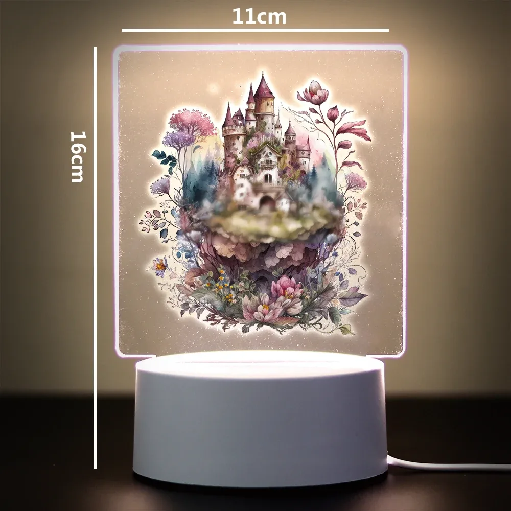 Veilleuse LED 3D Château de Princesse pour Enfant 14