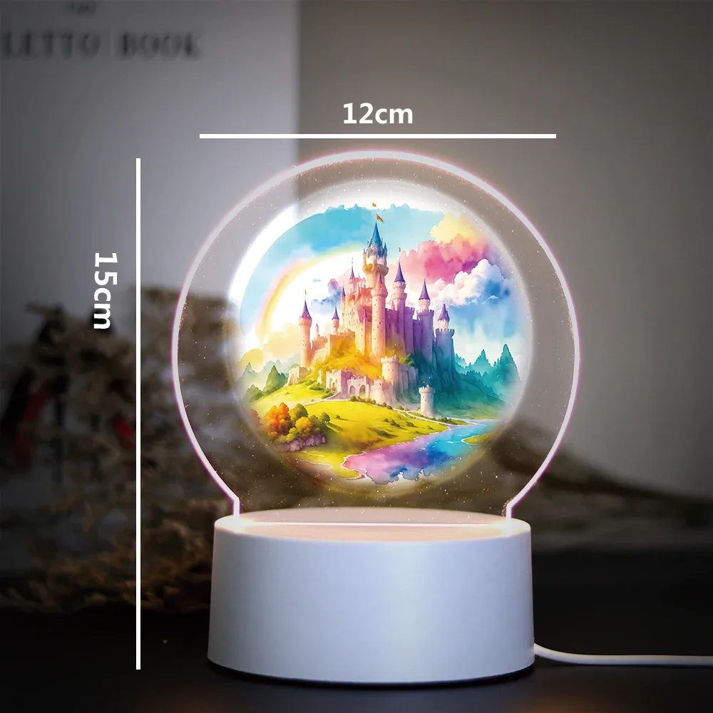 Veilleuse LED 3D Château de Princesse pour Enfant 16