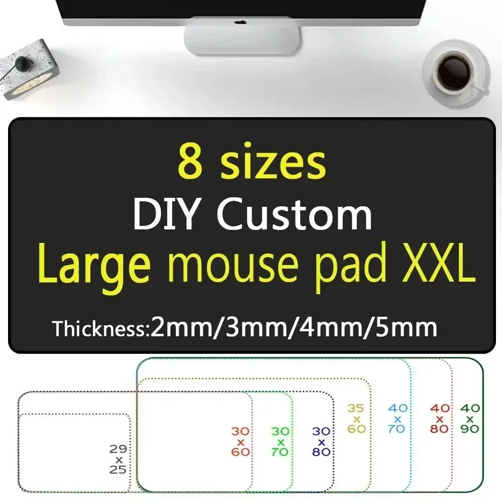 Tapis de souris XXL personnalisé pour gaming et bureau - Image 1