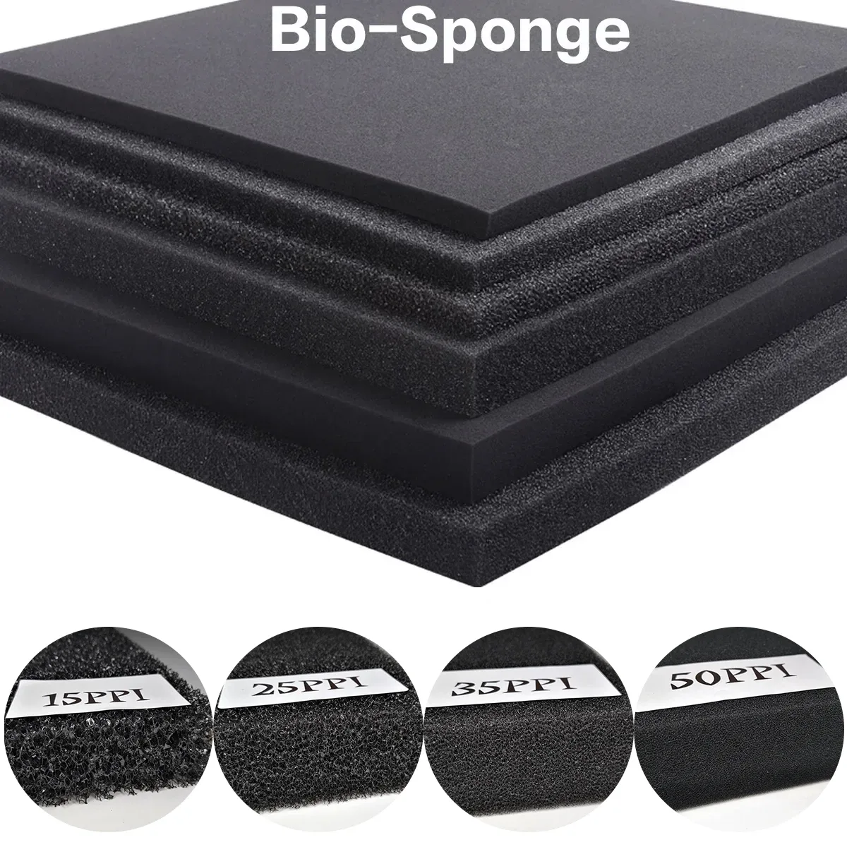 Éponge filtrante biochimique pour aquarium - Image 1