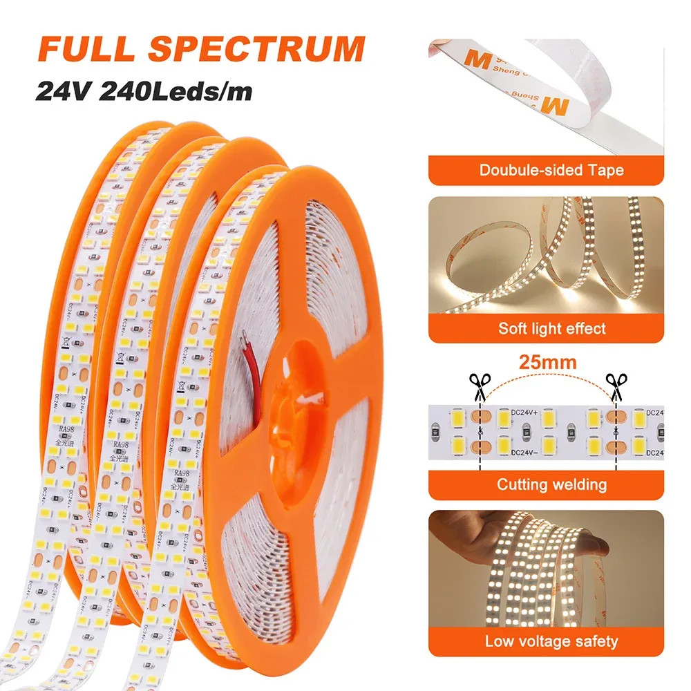 Ruban LED flexible IRC 98 - 24V - SMD 2835 4