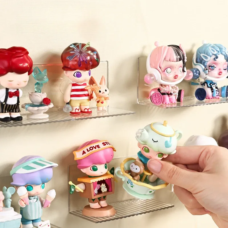 Présentoir mural adhésif en acrylique transparent pour figurines et objets de collection - Image 3