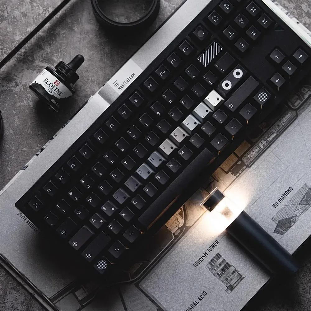 Touches de clavier FBB Thème OPXY en PBT à sublimation pour switches Cherry MX - Image 2