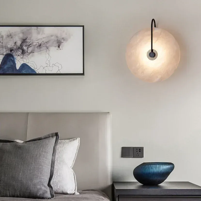 Applique murale LED moderne en marbre - Image 4