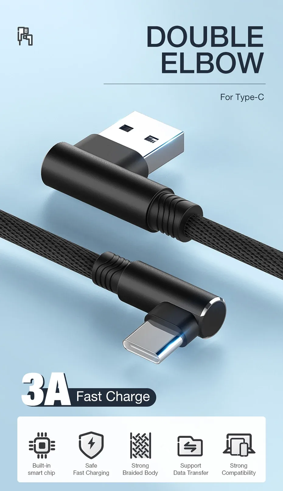 Présentation du câble USB-C