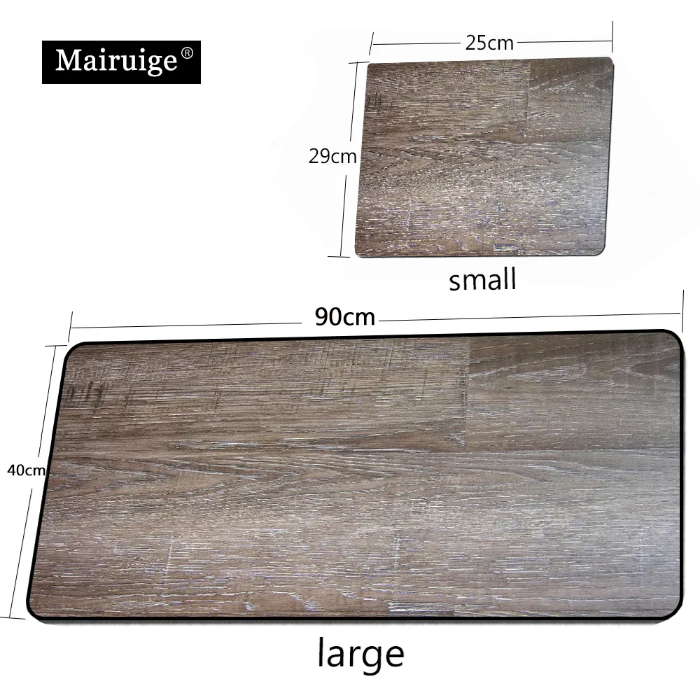 Tapis de souris XXL - Motif bois texturé 9