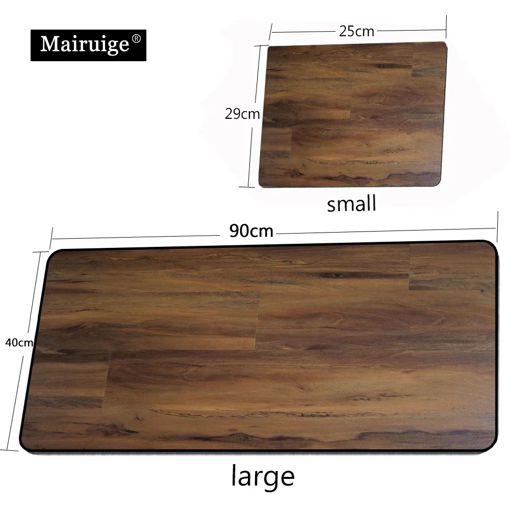 Tapis de souris XXL - Motif bois texturé 8