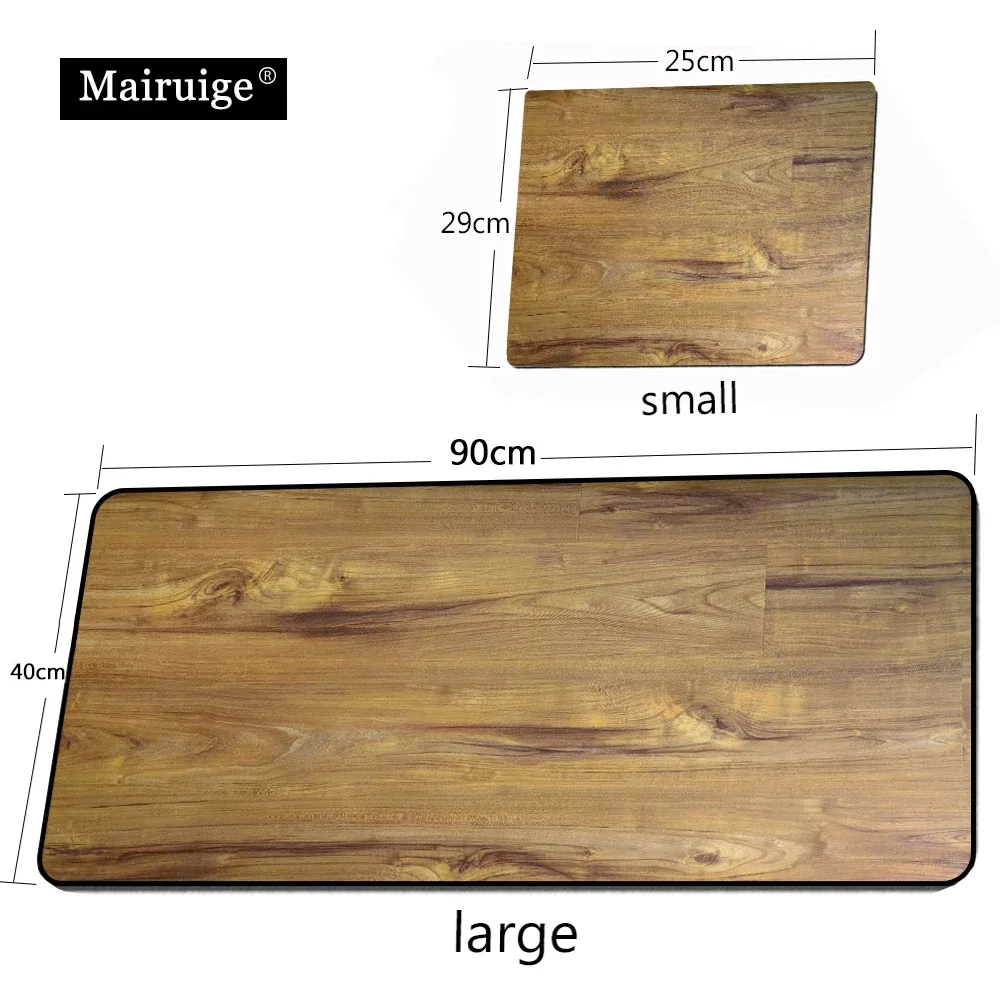 Tapis de souris XXL - Motif bois texturé 11