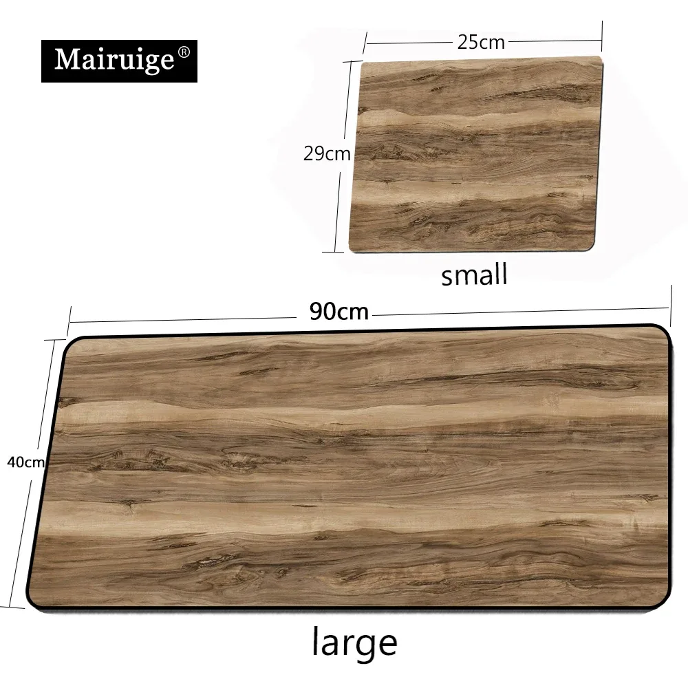 Tapis de souris XXL - Motif bois texturé 20
