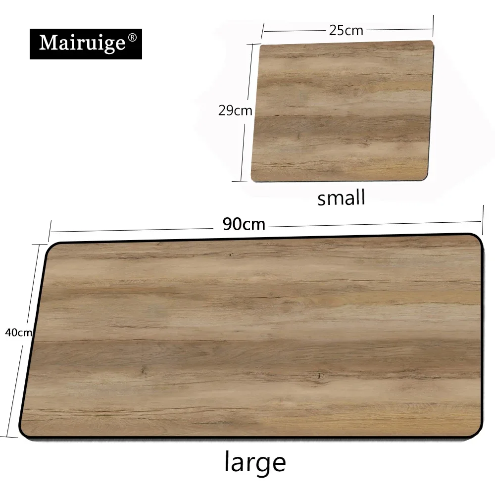 Tapis de souris XXL - Motif bois texturé 22
