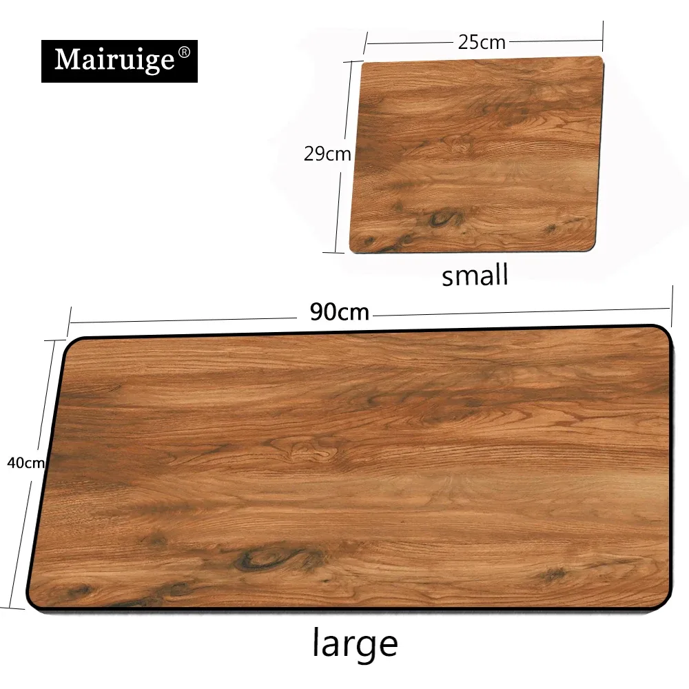 Tapis de souris XXL - Motif bois texturé 16