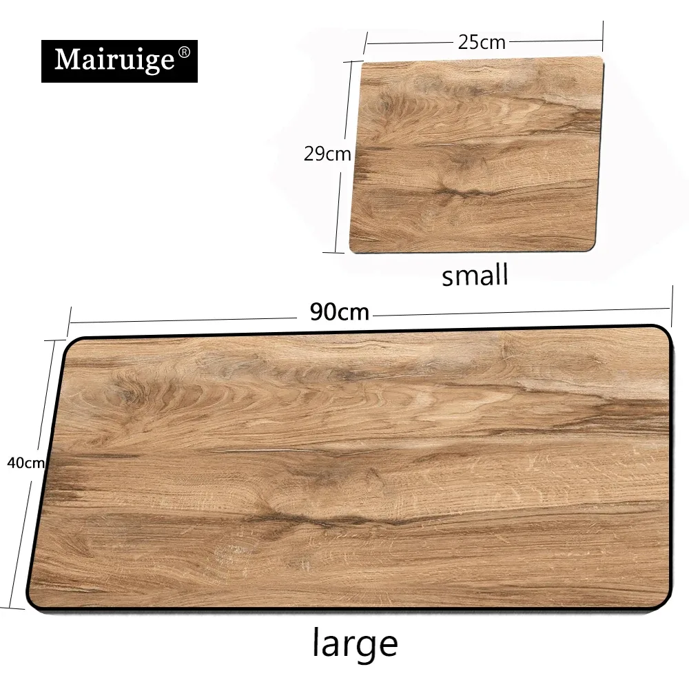 Tapis de souris XXL - Motif bois texturé 13