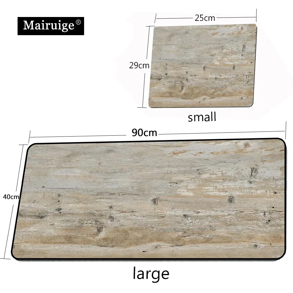 Tapis de souris XXL - Motif bois texturé 14