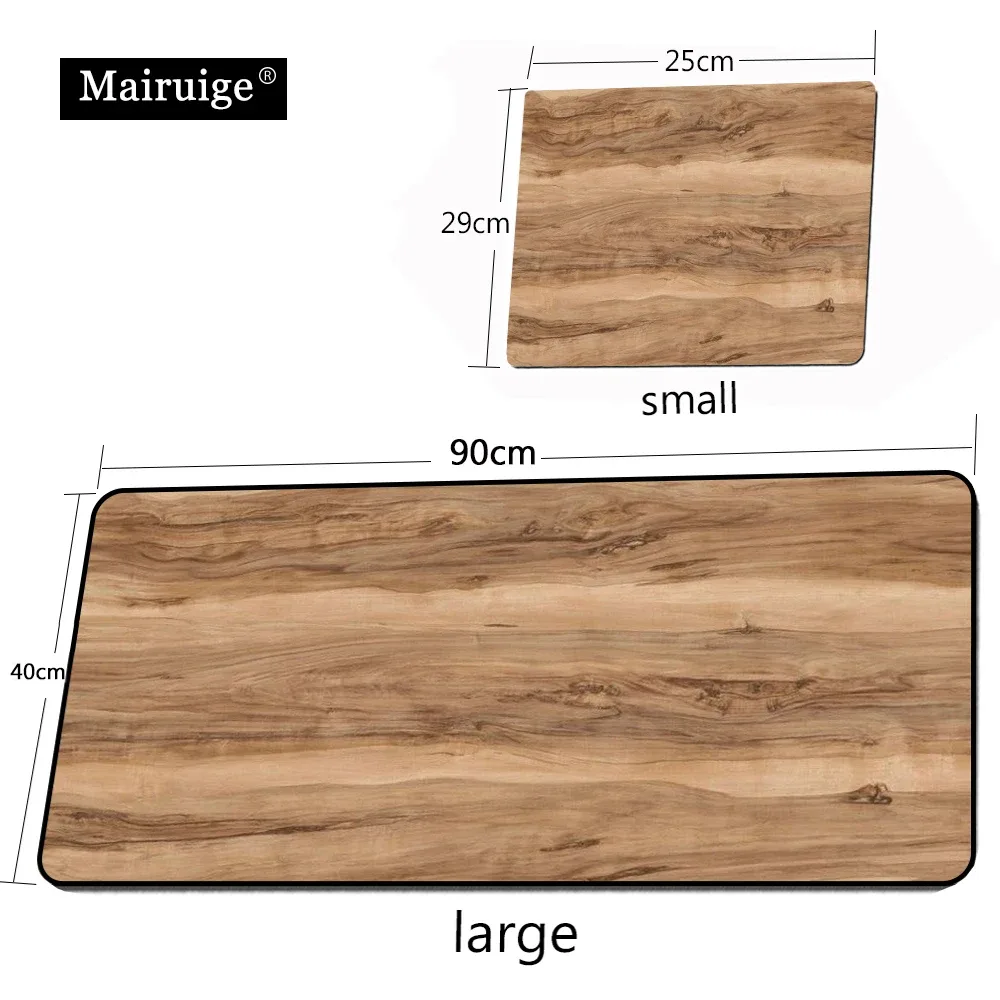 Tapis de souris XXL - Motif bois texturé 18