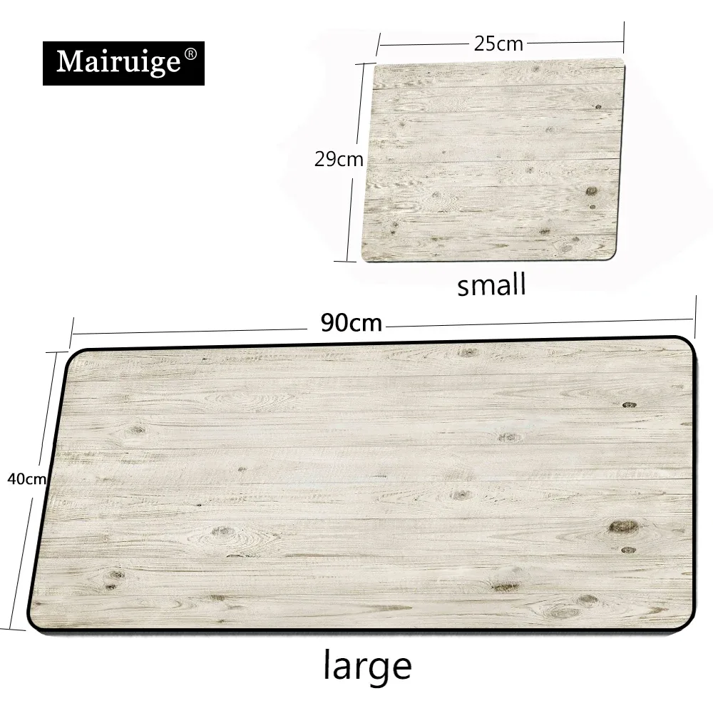 Tapis de souris XXL - Motif bois texturé 19