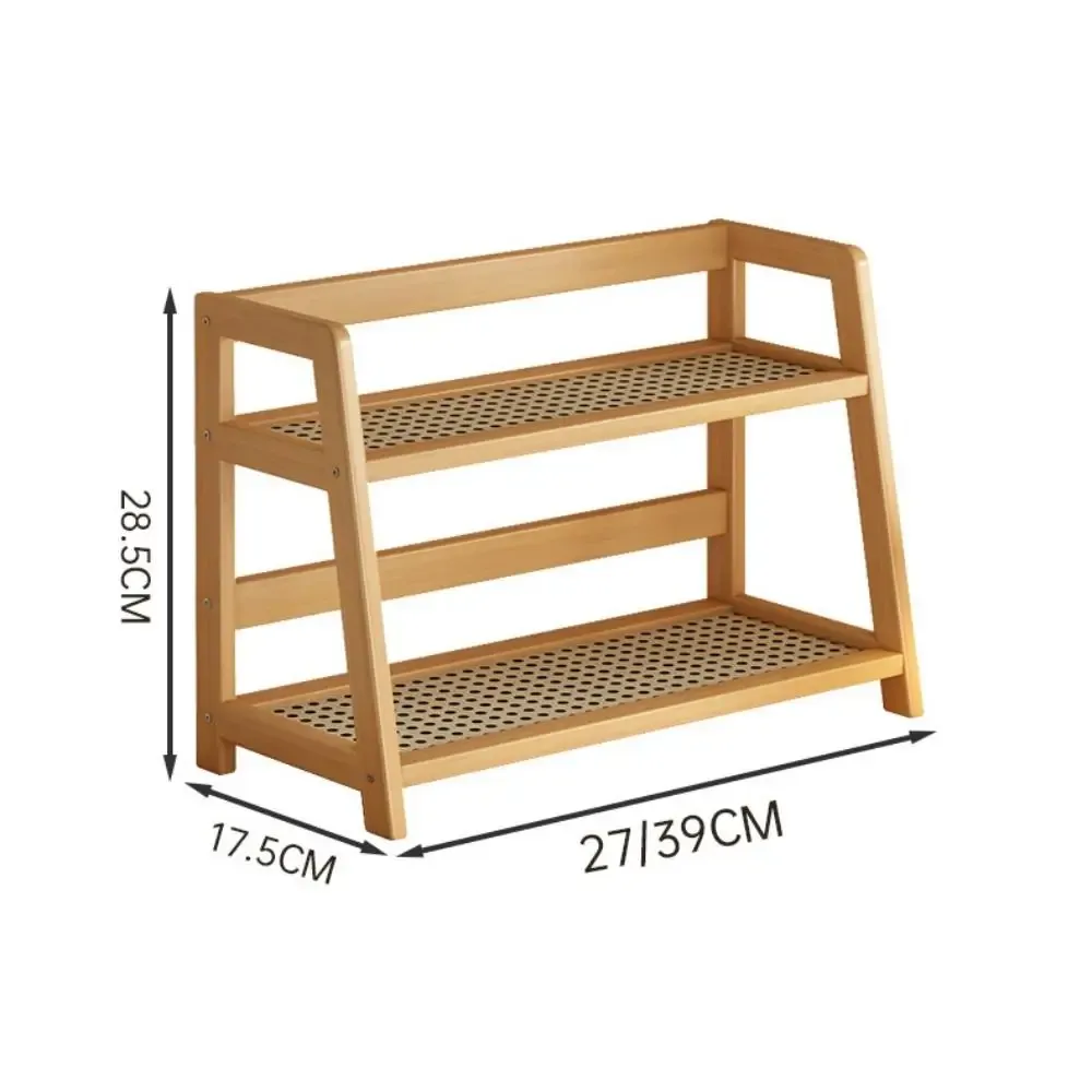 Organisateur en bois vue d'ensemble