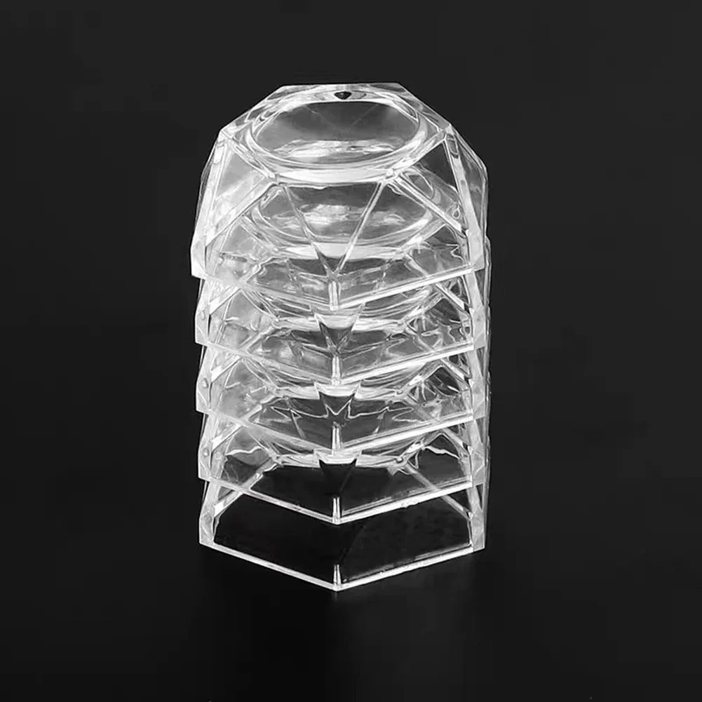 Support hexagonal en acrylique pour boule de cristal et sphère - Image 4
