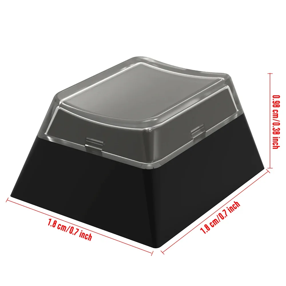 Touches de clavier personnalisables avec couvercle transparent (Lot de 12/24) - Image 6