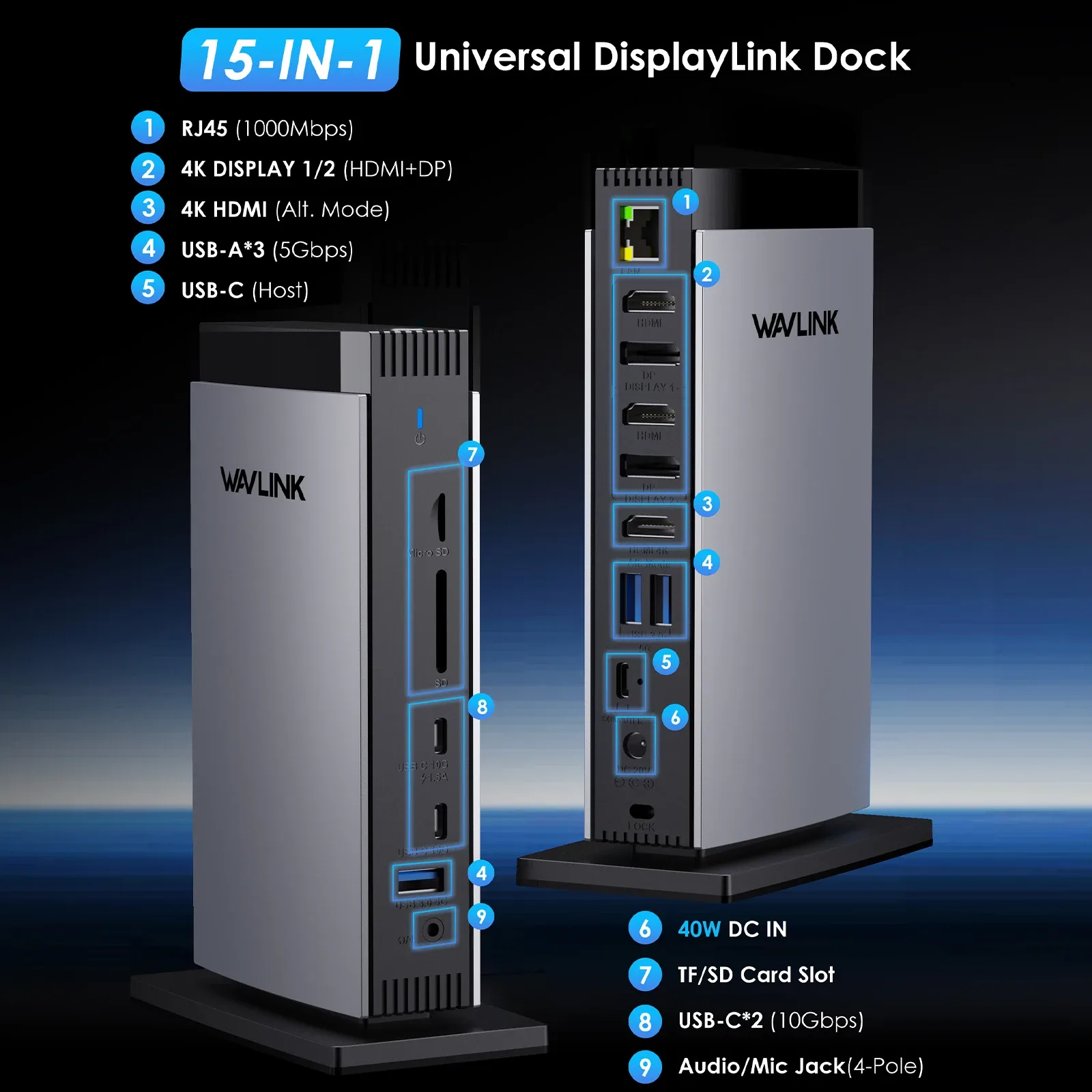 WAVLINK Docking Station