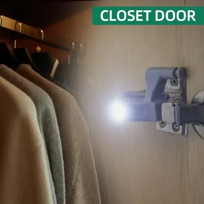 Lampes LED pour charnières de placard avec capteur automatique 3