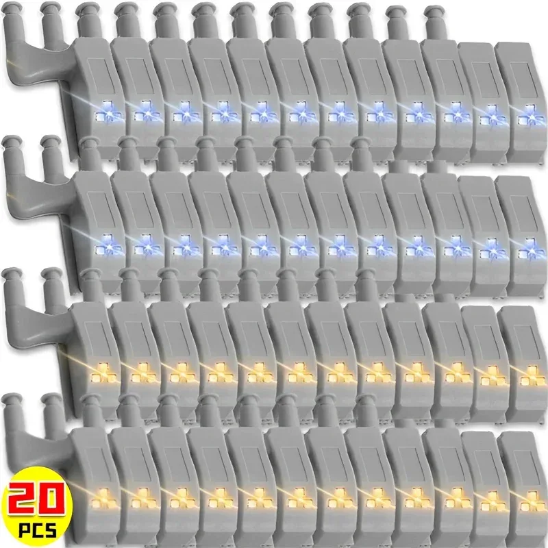Lampes LED pour charnières de placard avec capteur automatique