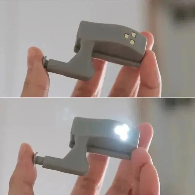 Lampes LED pour charnières de placard avec capteur automatique 4