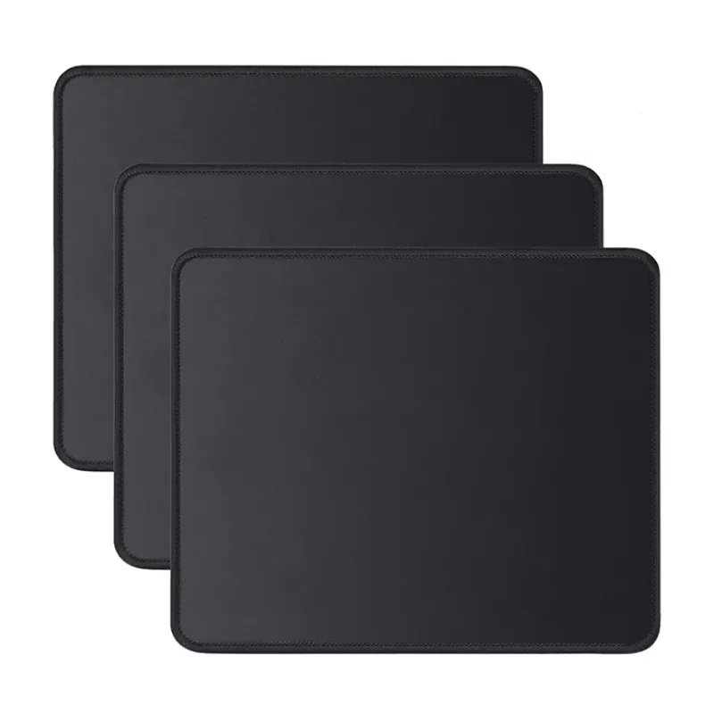Tapis de souris noir minimaliste
