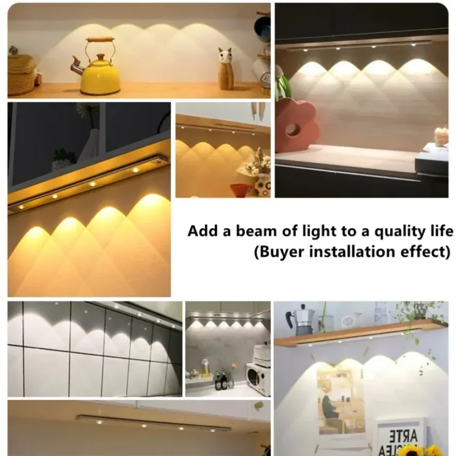 Réglette LED rechargeable avec détecteur de mouvement et intensité variable - Image 5
