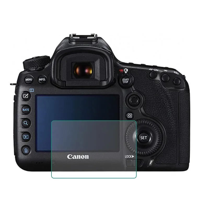 Protection d'écran en verre trempé pour Canon EOS 5D Mark III, IV, 5Ds, 5DsR et 1DX II - Image 2