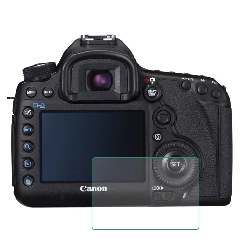 Protection d'écran en verre trempé pour Canon EOS 5D Mark III, IV, 5Ds, 5DsR et 1DX II - Image 1