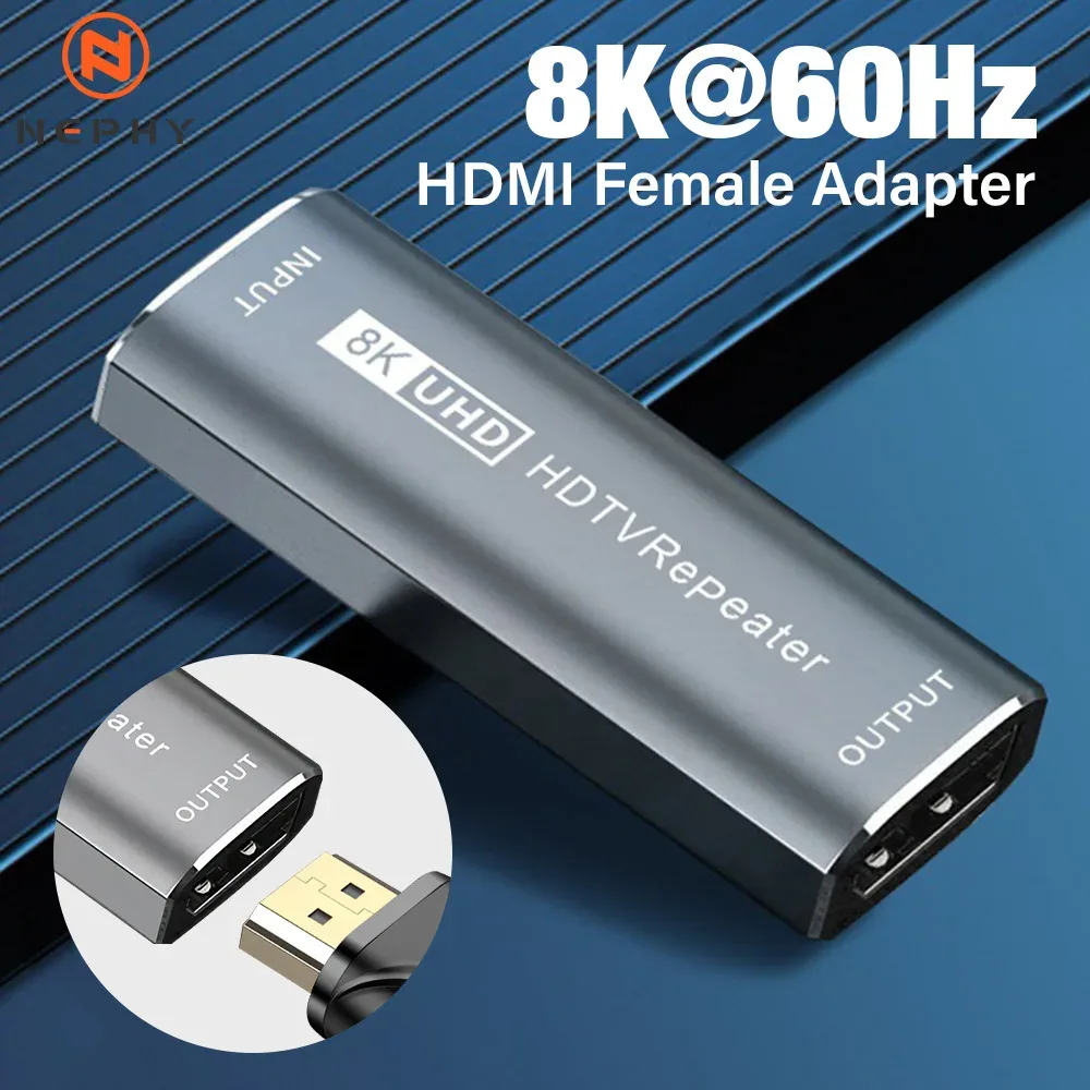 Amplificateur Répéteur HDMI 8K - Extension de Signal 30m - HDMI 2.1 HDR Dolby - Image 1