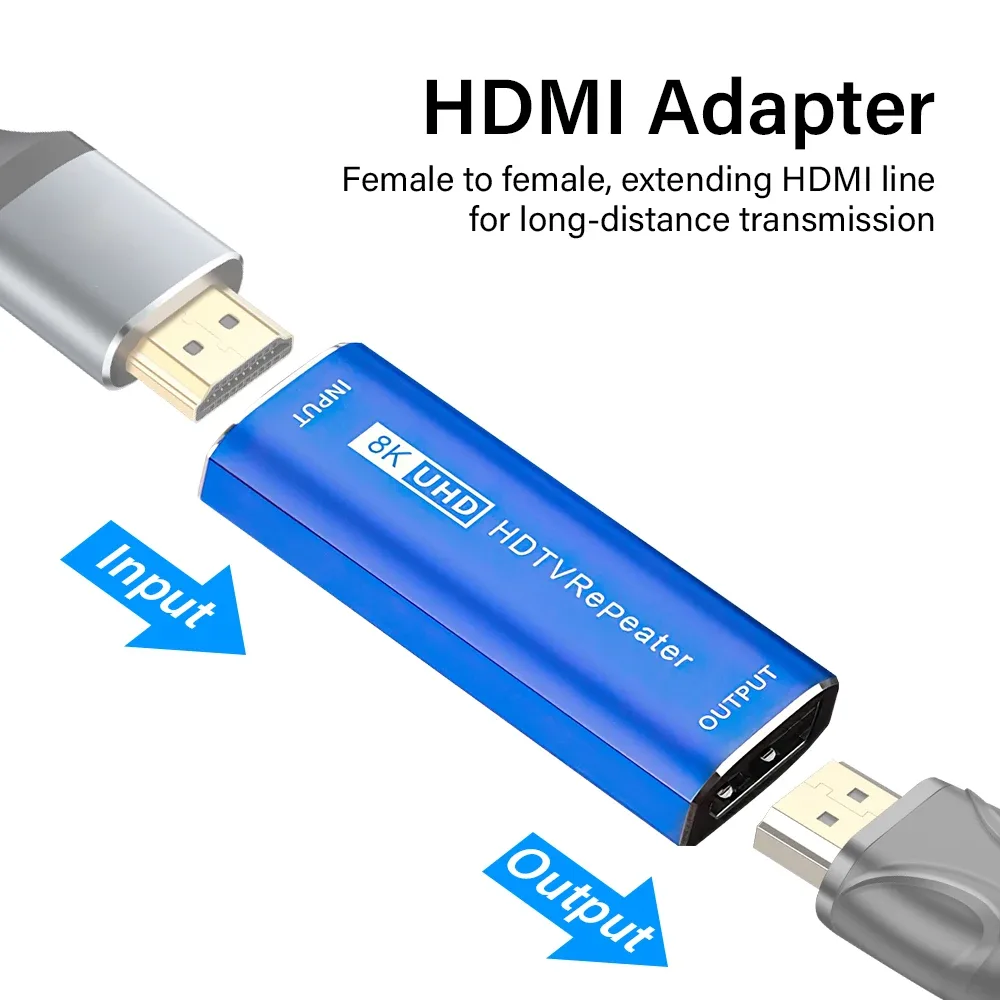 Amplificateur Répéteur HDMI 8K - Extension de Signal 30m - HDMI 2.1 HDR Dolby - Image 5